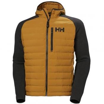 Helly Hansen Men's Arctic Ocean Hybrid Insulator Puffer Jacket - Brown, Size S