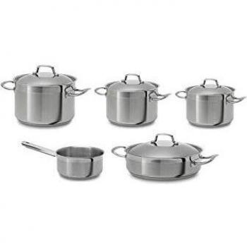 Teka 9 Piezas Set DE Cocina | Acero Inoxidable | 56,3 x 31,1 x 25,2 cm, 156,00, Estándar