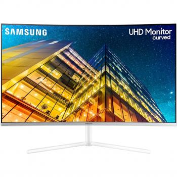 Samsung UR591C 31.5 Monitor 4K Ultra HD Blanco con Tecnología de Pantalla Curva