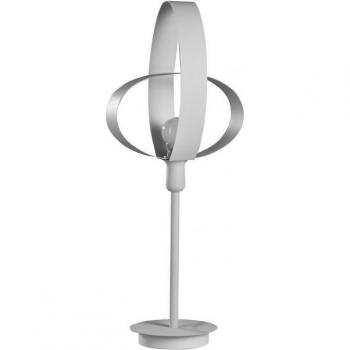 Lámpara de mesa SERENA Diseño Alta Metal Blanco