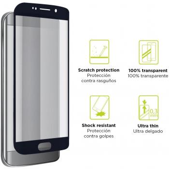 Ksix Extreme 2.5D - Protector de Pantalla para Huawei P20 Lite, Color Negro