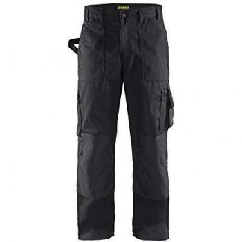 Pantalón de Trabajo Blaklader Artesanal Negro Talla 50 con Multibolsillos