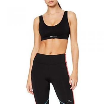 Only Play Onpmira Women's Seamless Sports Bra - Black