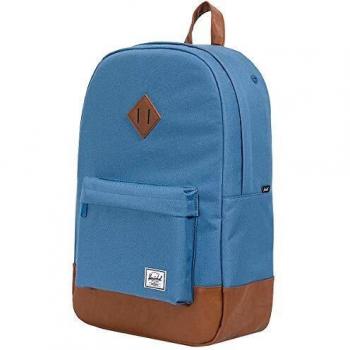 Herschel supply Mochila Co.Heritage., Aegean Blue/Tan Synthetic Leather