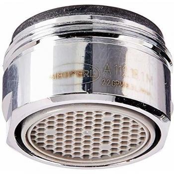 GROHE Laminar Flow Aerator M24x1 Male, 7.8 l/min at 3.5 bar, Chrome Finish
