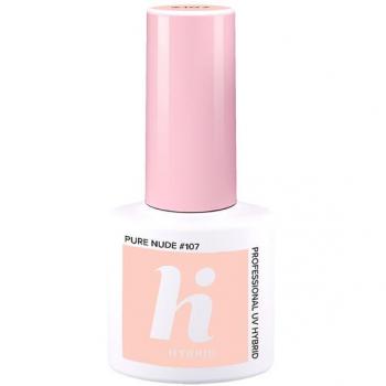 Esmalte Semipermanente HI Hybrid 107 Pure Nude - 5 ml