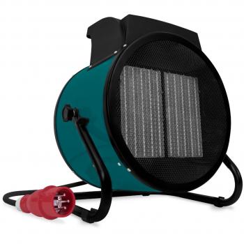 Calefactor eléctrico ventilador cerámico 6000W/9000W alimentación trifásica 400V para garaje, taller y almacén