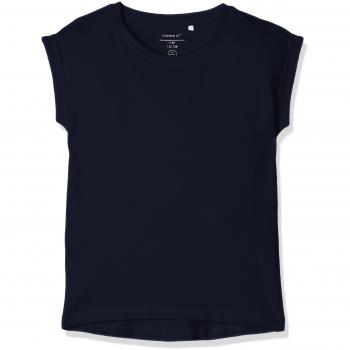 NAME IT Nkfvilda SS Top Noos, Camiseta Para Niñas, Azul