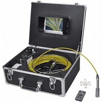 vidaXL Cámara para inspección tuberías 30m grabadora herramienta industrial DVR