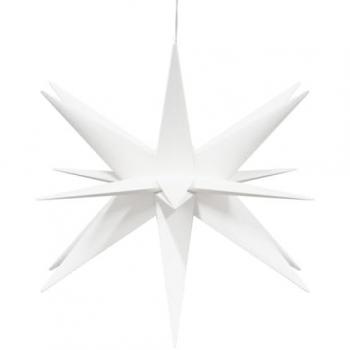 Lámparas de Navidad LED Plegables 3 unidades blanco 43 cm