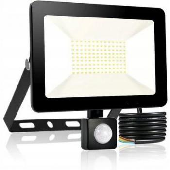 Lámpara Reflectora LED 30W con Sensor de Movimiento Premium