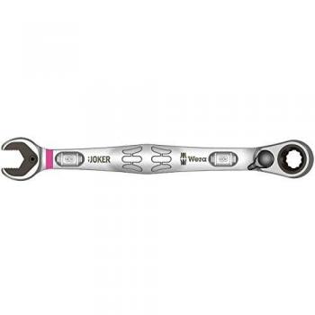 Wera 05020064001 Llaves Combinadas con Carraca, Palanca de Inversión de Giro, 0 W, 0 V, rosa brillante, 8 x 144 mm