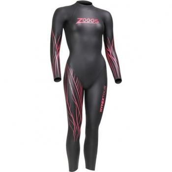 Traje de neopreno Zoggs Hypex Tour FS mujer negro/rojo - Talla L