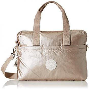 Kipling ELSIL Bolso bandolera, 40 cm, 10 litros, Plateado