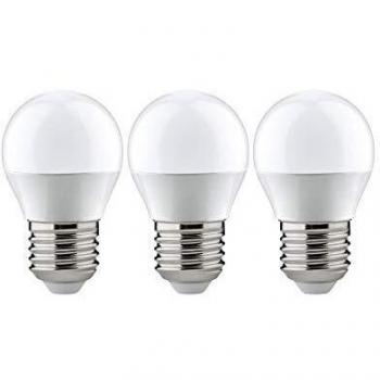 Pack de 3 Bombillas LED E27 3,5W 2700K Opal
