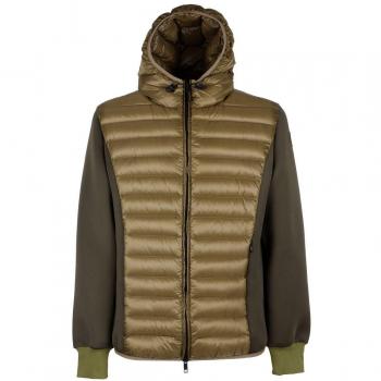 Centogrammi Army Nylon Down Jacket, Green male, Size: L