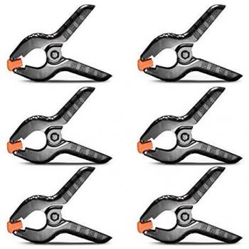 Neewer -Kit de 6 abrazaderas para soporte de fondos de estudio fotográfico