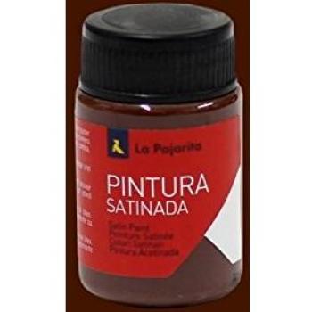 La Pajarita 169122 Pintura para Decoración y DIY, Satinada, 1, Marrón