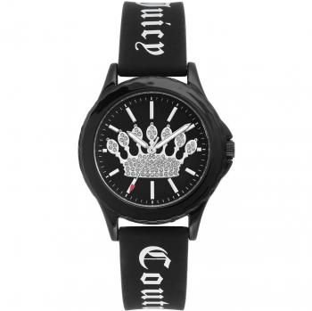 Juicy Couture Women's Silicone Watch JC1325BKBK (Ø 38 mm)