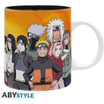 Taza cerámica Naruto Shippuden - Konoha Ninjas 320Ml