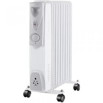Radiador de Aceite Suinga 2000W 9 Elementos con Termostato Regulable y Sistema de Seguridad