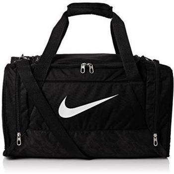 Nike Brasilia 6 Medium Duffel - Bolsa, color negro / blanco