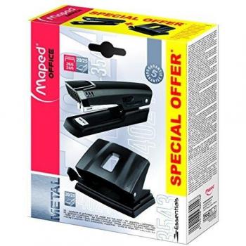 Maped 898014 - Grapadora y taladrador