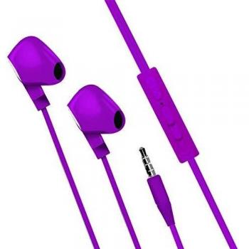 MOOOV 493161 - Auriculares in-Ear con micrófono Integrado, Color Rosa