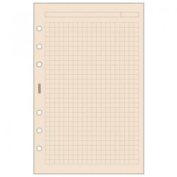 Recambio Agenda Finocam R544 Open Cuadriculado Crema