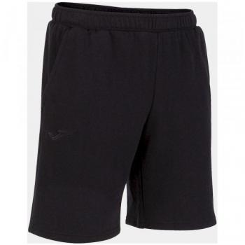 Bermuda hombre Joma Jungle 102321 negro, tela ligera, secado rápido, diseño moderno, bolsillo lateral con cierre, ajuste elástico en la cintura