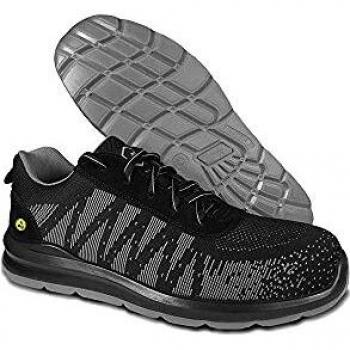 Zapatos de Seguridad Hombre Mujer Homologado. Suela Antiestática y Puntera Fibra Vidrio. Calzado Seguridad Deportivo Indra S3 BEEWORK Unisex