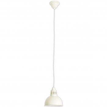 Lámpara de Techo Colgante Tipo Cúpula Beige E27 1x40W Naeve Desira