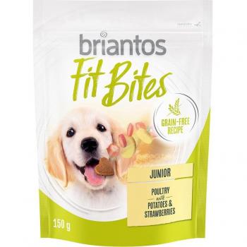 Briantos FitBites Junior Chicken with Sweet Potato and Strawberry Puppy Snacks - Economy Pack: 3 x 150 g