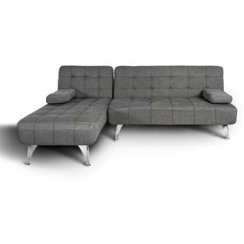 Sofá Cama Chaise Longue Keren XS 198cm Gris Oscuro
