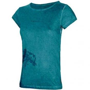 Trangoworld Columpio Camiseta, Mujer, Azul Claro, XL
