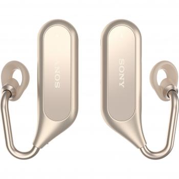 Sony Xperia Ear Duo – Auricular inalámbrico bluetooth Open Ear, color dorado