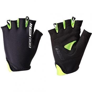 BBB Racer Guantes cortos, Hombre, Negro / Amarillo, 16