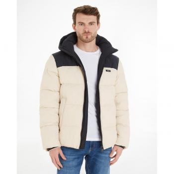 Calvin Klein - Abrigo de hombre con diseño moderno, tejido de alta calidad, cierre frontal con botones, bolsillos laterales y forro interior suave