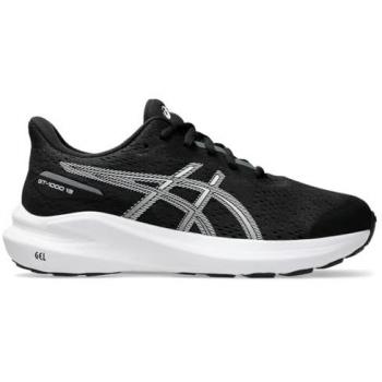 Zapatillas de running ASICS GT-1000 13 PS infantil negro y blanco, talla 31.5 EU