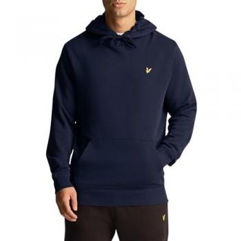 Lyle & Scott Men's Pullover Hoodie - Dark Navy - Size XXL