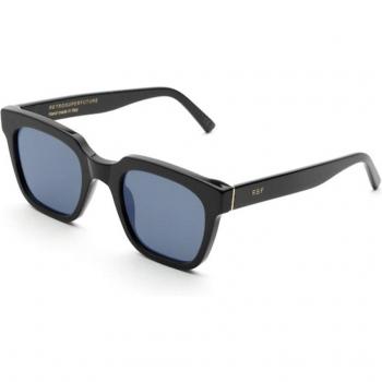 Retrosuperfuture Giusto 3AK Azure Unisex Square Sunglasses Black Size 50 MM