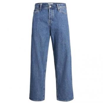 Jack & Jones Alex Original Loose Fit Baggy Jeans 5-Pocket Design Blue Denim Size 29/L30