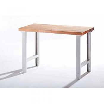 Banco de trabajo modular Eurokraft Pro Serie 7000 - 1250 x 700 mm sin estructura inferior