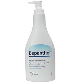 Bepanthol Loción Ultra Protect, Crema Hidratante Corporal para Pieles Secas y Sensibles, 400ml
