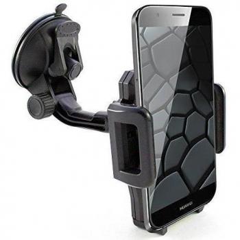 360 ° Soporte de coche para Huawei P9/P9 Plus/mate 8/mate s/P8/P8 Lite/Y3/y625/mate 7/Ascend G7 P7 G620s Y550 P6 G730 Y330 Y530 G630 G6 Y300/Soporte de coche para el parabrisas en negro