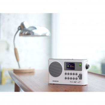 Sangean WFR28CW WFR-28 C - Radio Internet con DAB+, Blanco