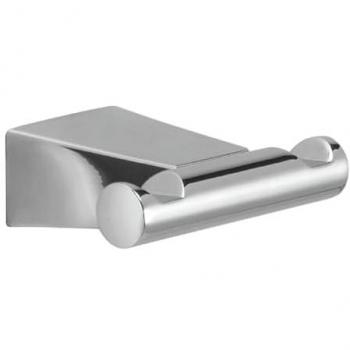 Percha Doble de Baño Tonale en Cromo Gedy