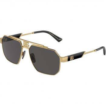 Dolce & Gabbana Dark Sicily DG2294 02/87 Gold Pilot Sunglasses