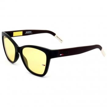 Tommy Hilfiger TJ 0026/S Matte Black Women's Sunglasses, Size: 54 MM, One Size