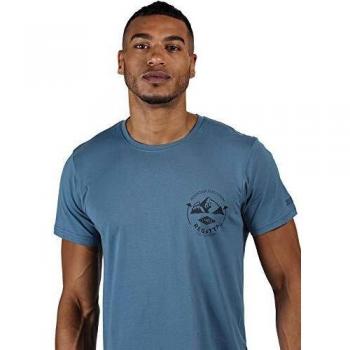 Regatta Cline IV-Camiseta con Estampado Gráfico Ligera Y De Manga Corta T-Shirts/Polos/Vests, Hombre, Stellar, M